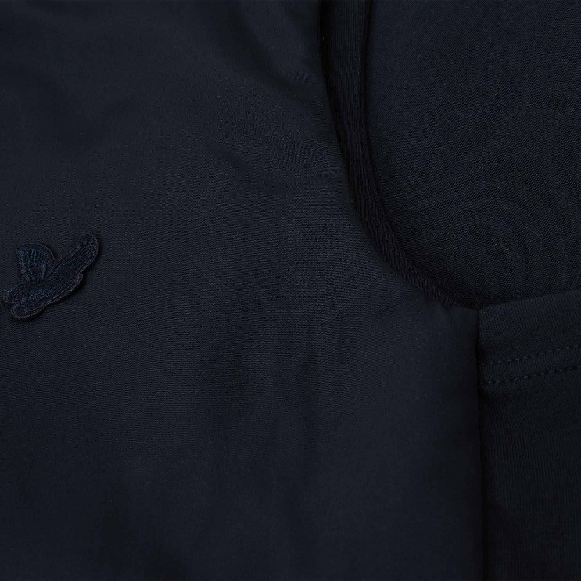 Lyle & Scott Tonal Hybrid Gilet Dark Navy